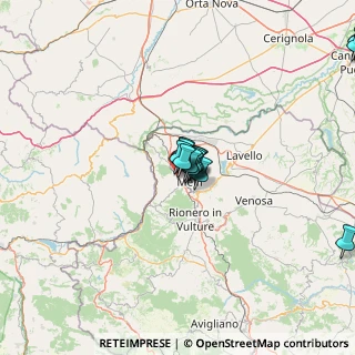 Mappa Via Enrico Forlanini, 85025 Melfi PZ, Italia (18.91647)