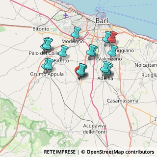 Mappa Via Caserta, 70028 Sannicandro di Bari BA, Italia (6.51)