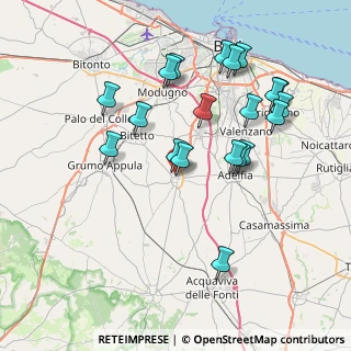 Mappa Via C. Poerio, 70028 Sannicandro di Bari BA, Italia (8.4245)