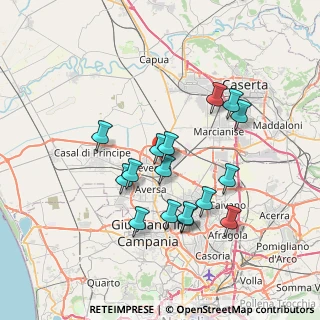 Mappa Zona Industriale ASI, 81030 Teverola CE, Italia (7.08375)