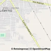 Kaart Villa Literno