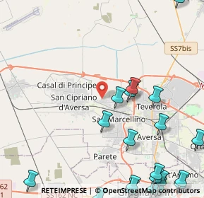 Mappa 81030 Villa di Briano CE, Italia (7.024)