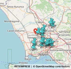 Mappa 81030 Villa di Briano CE, Italia (12.22688)