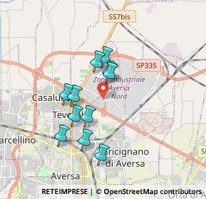 Mappa Strada Consortile, 81032 Carinaro CE, Italia (1.57636)