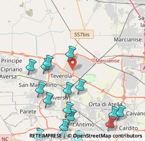 Mappa Strada Consortile, 81032 Carinaro CE, Italia (6.2815)