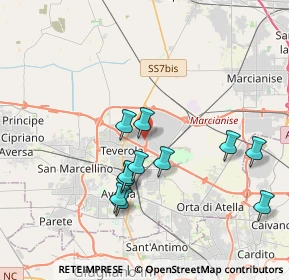 Mappa Strada Consortile, 81032 Carinaro CE, Italia (3.81636)