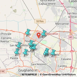 Mappa Zona industriale impre.co, 81030 Carinaro CE, Italia (4.24455)