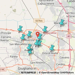 Mappa Zona industriale impre.co, 81030 Carinaro CE, Italia (3.54909)
