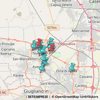 Mappa Zona industriale impre.co, 81030 Carinaro CE, Italia (2.39429)