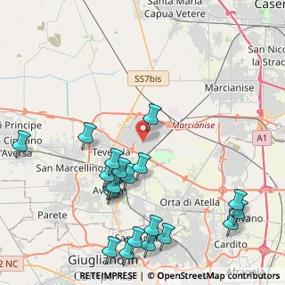 Mappa Zona industriale impre.co, 81030 Carinaro CE, Italia (5.564)