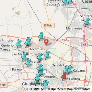 Mappa Zona industriale impre.co, 81030 Carinaro CE, Italia (6.3955)