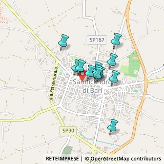 Mappa Piazza IV Novembre, 70028 Sannicandro di Bari BA, Italia (0.3275)