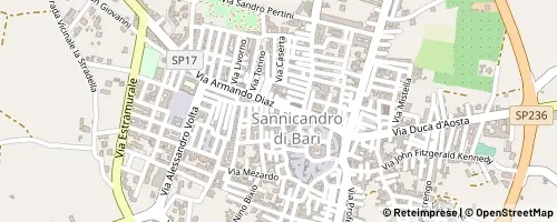 Mappa Sannicandro di Bari