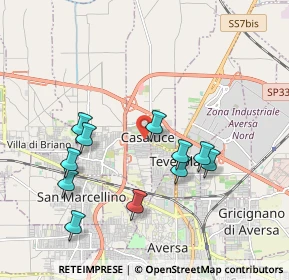 Mappa Via 28 Ottobre, 81030 Casaluce CE, Italia (2.02636)