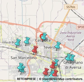 Mappa Via 28 Ottobre, 81030 Casaluce CE, Italia (3.25)