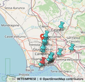 Mappa Via 28 Ottobre, 81030 Casaluce CE, Italia (14.58467)
