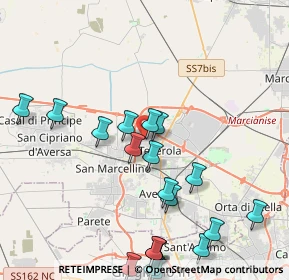 Mappa Via 28 Ottobre, 81030 Casaluce CE, Italia (5.227)