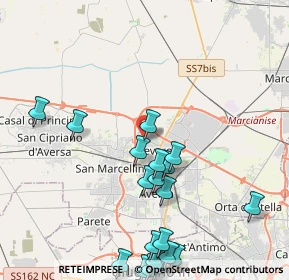 Mappa Via 28 Ottobre, 81030 Casaluce CE, Italia (5.444)