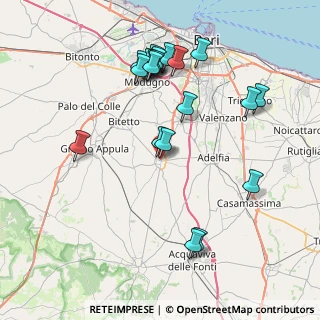Mappa Via Municipio, 70028 Sannicandro di Bari BA, Italia (8.913)