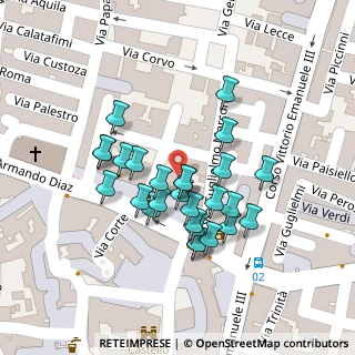 Mappa Via Municipio, 70028 Sannicandro di Bari BA, Italia (0.05111)