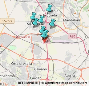 Mappa SS87, 81025 Caivano NA, Italia (2.71)