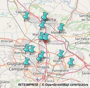 Mappa SS87, 81025 Caivano NA, Italia (7.355)