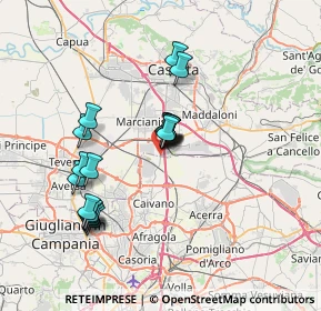 Mappa SS87, 81025 Caivano NA, Italia (6.615)