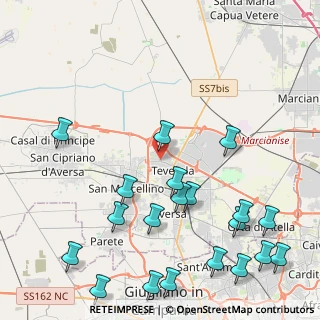 Mappa Piazza Statuto, 81030 Casaluce CE, Italia (5.976)