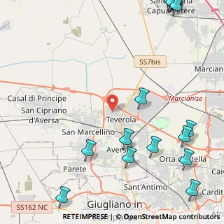 Mappa Piazza Statuto, 81030 Casaluce CE, Italia (7.7685)