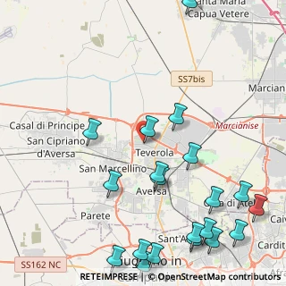 Mappa Piazza Statuto, 81030 Casaluce CE, Italia (6.26)