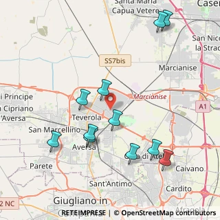 Mappa Consorzio Impre.Co lotto, 81030 Carinaro CE, Italia (4.67455)