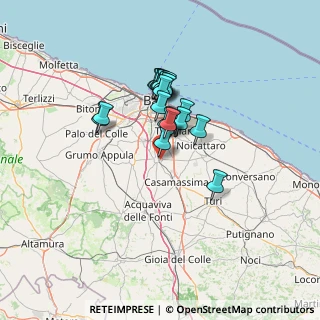 Mappa Via Gioacchino Rossini, 70010 Adelfia BA, Italia (10.6345)