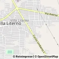 Map Villa Literno