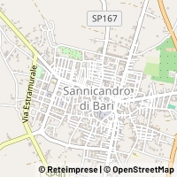 Karte Sannicandro di Bari
