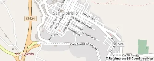 Mappa San Cipirello