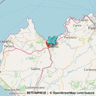 Mappa SS 113, 91013 Calatafimi Segesta TP, Italia (32.89)