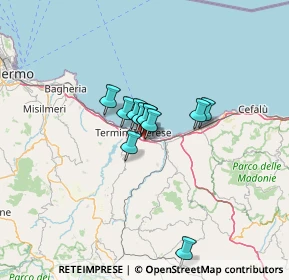 Mappa A19 Palermo - Catania Pa, 90018 Termini Imerese PA, Italia (8.30182)