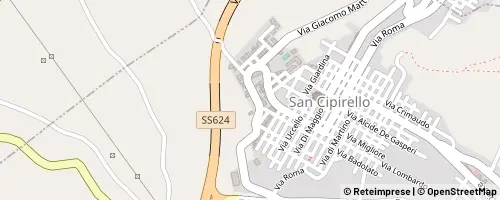 Mappa San Cipirello