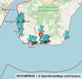 Mappa 89030 Condofuri RC, Italia (14.2985)