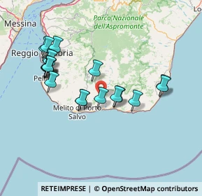 Mappa 89030 Condofuri RC, Italia (16.2325)
