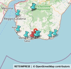 Mappa 89030 Condofuri RC, Italia (13.75)