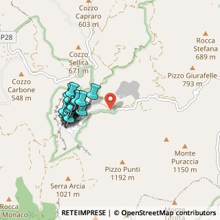 Mappa SP 28, 90010 Isnello PA, Italia (0.90769)