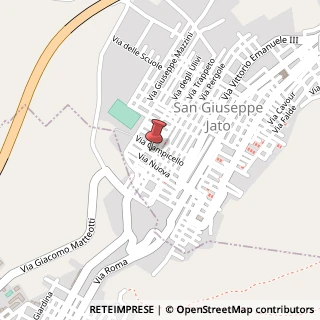 Mappa Via Anime Sante, 23/25, 90048 San Giuseppe Jato, Palermo (Sicilia)