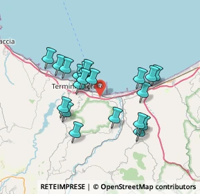 Mappa CONTRADA CARACOLI S.S.113 KM 217, 90018 Termini Imerese PA, Italia (7.039)