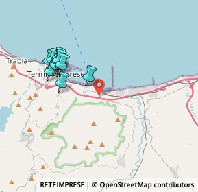 Mappa CONTRADA CARACOLI S.S.113 KM 217, 90018 Termini Imerese PA, Italia (4.15545)