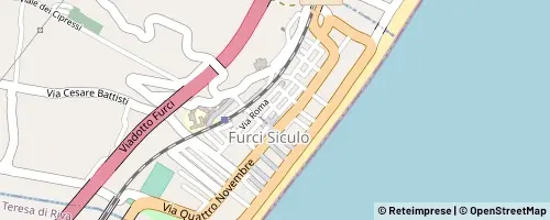 Mappa Furci Siculo