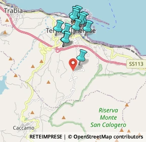 Mappa SP121, 90018 Termini Imerese PA, Italia (2.1525)