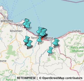 Mappa SP121, 90018 Termini Imerese PA, Italia (10.0915)