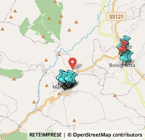 Mappa Via Juan Salque, 90035 Marineo PA, Italia (1.7645)