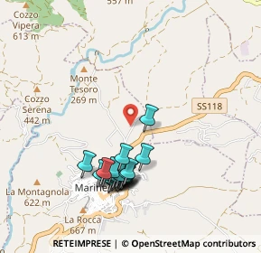 Mappa Via Juan Salque, 90035 Marineo PA, Italia (1.0335)